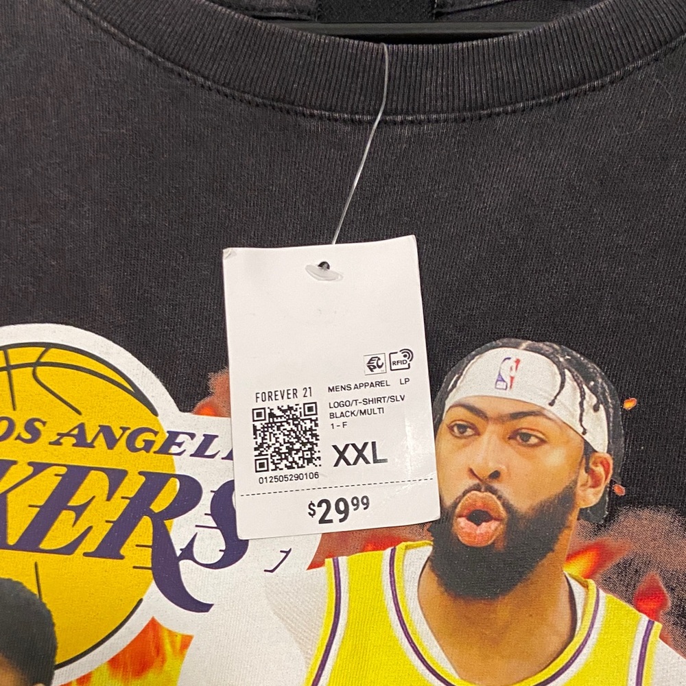 Forever 21 Black Lakers Graphic Tee